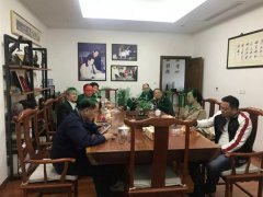 苍南县民政局辅导光临南宫电子游戏集团参观领导